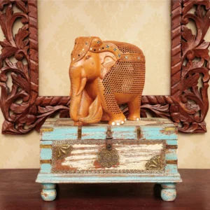 The Jali-Carved Undercut Elephant