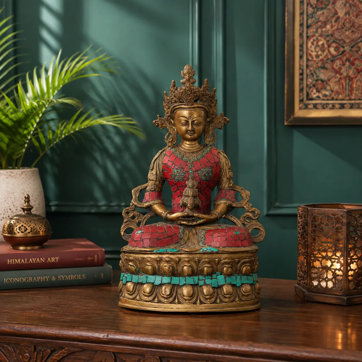 Mixed Media Tara Deity Idol