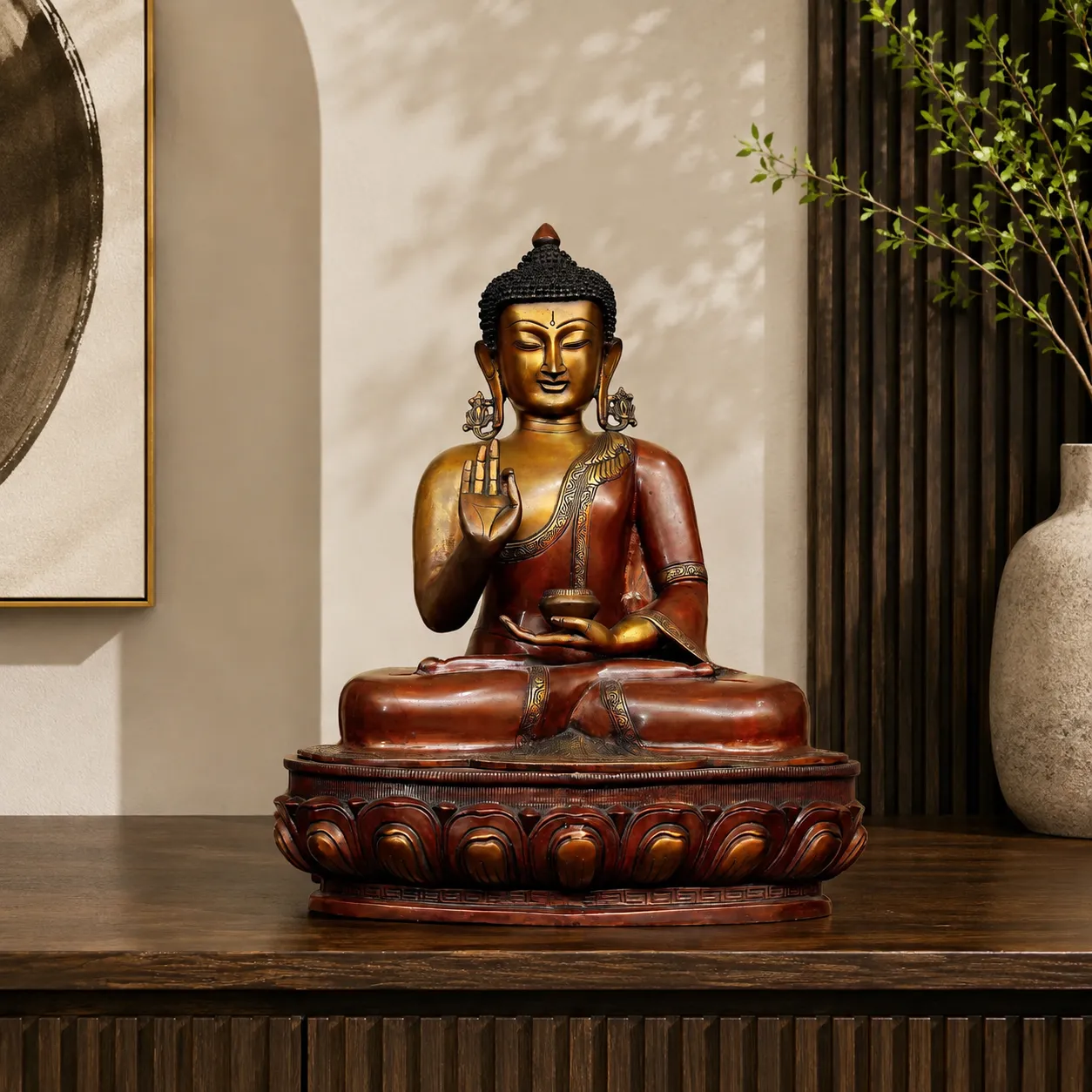 Bronze Buddha Idol