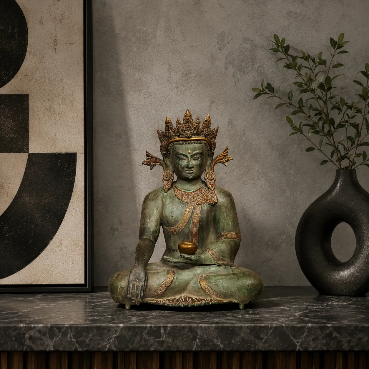 Bronze Buddha Idol
