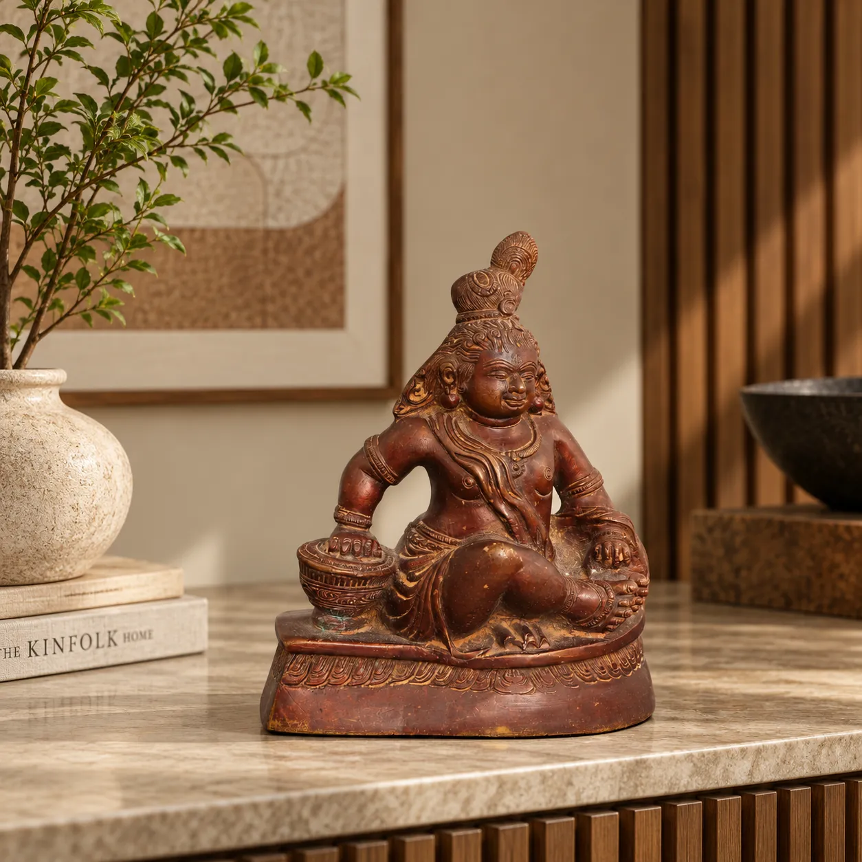 Bronze Deity Idol